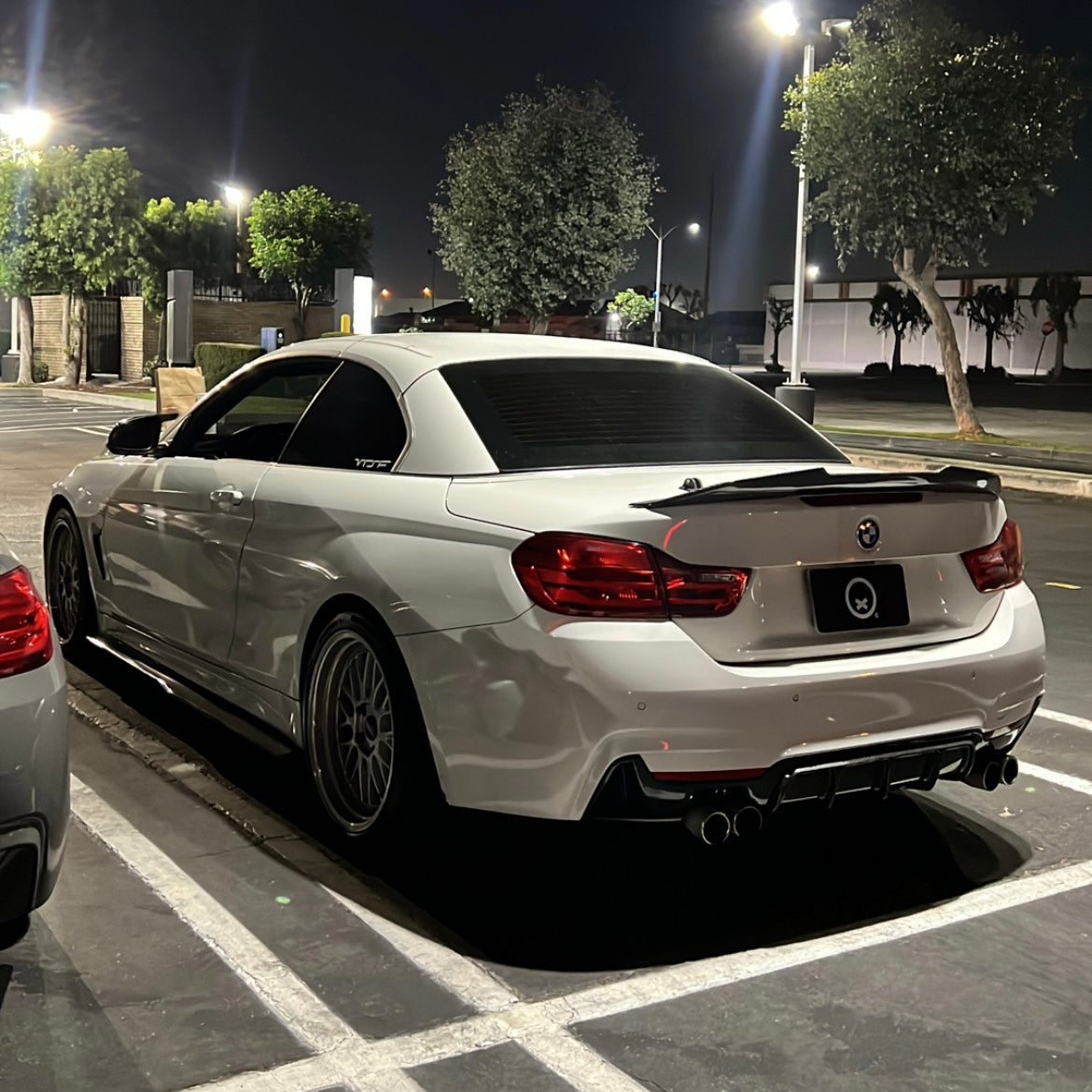 BMW 4 SERIES CARBON FIBER PSM STYLE SPOILER - F32 / F33 / F36