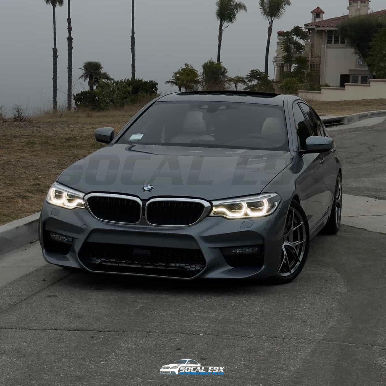 BMW G30 M5 STYLE FRONT BUMPER - AIR TYPE PRE LCI
