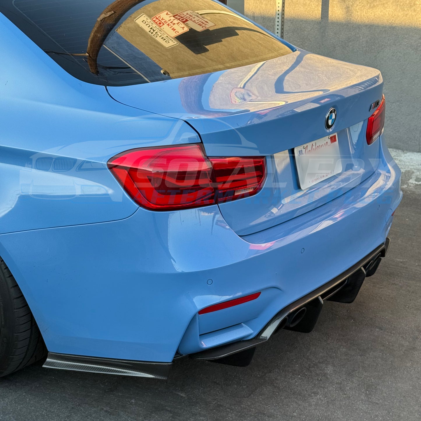 BMW F80 M3 / F82 M4 PSM STYLE CARBON DIFFUSER - FULL SET