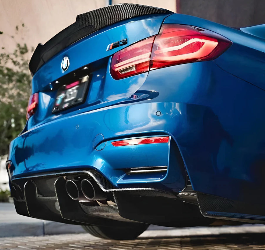 BMW F80 M3 / F82 M4 PSM STYLE CARBON DIFFUSER - FULL SET