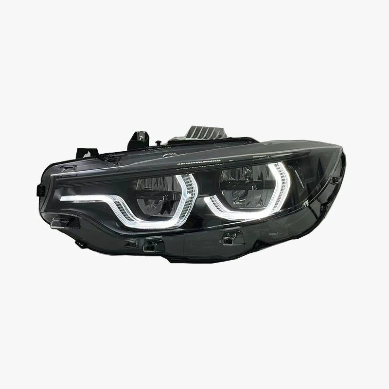 BMW IKON V3 Smoked Headlights- 4 Series F32 F33 F82 F83 M4 F80 M3