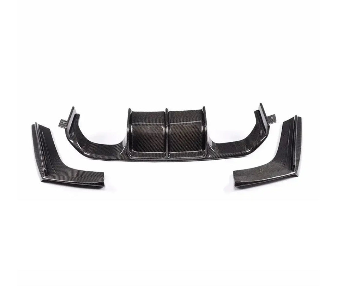 BMW F80 M3 / F82 M4 V STYLE CARBON FIBER DIFFUSER