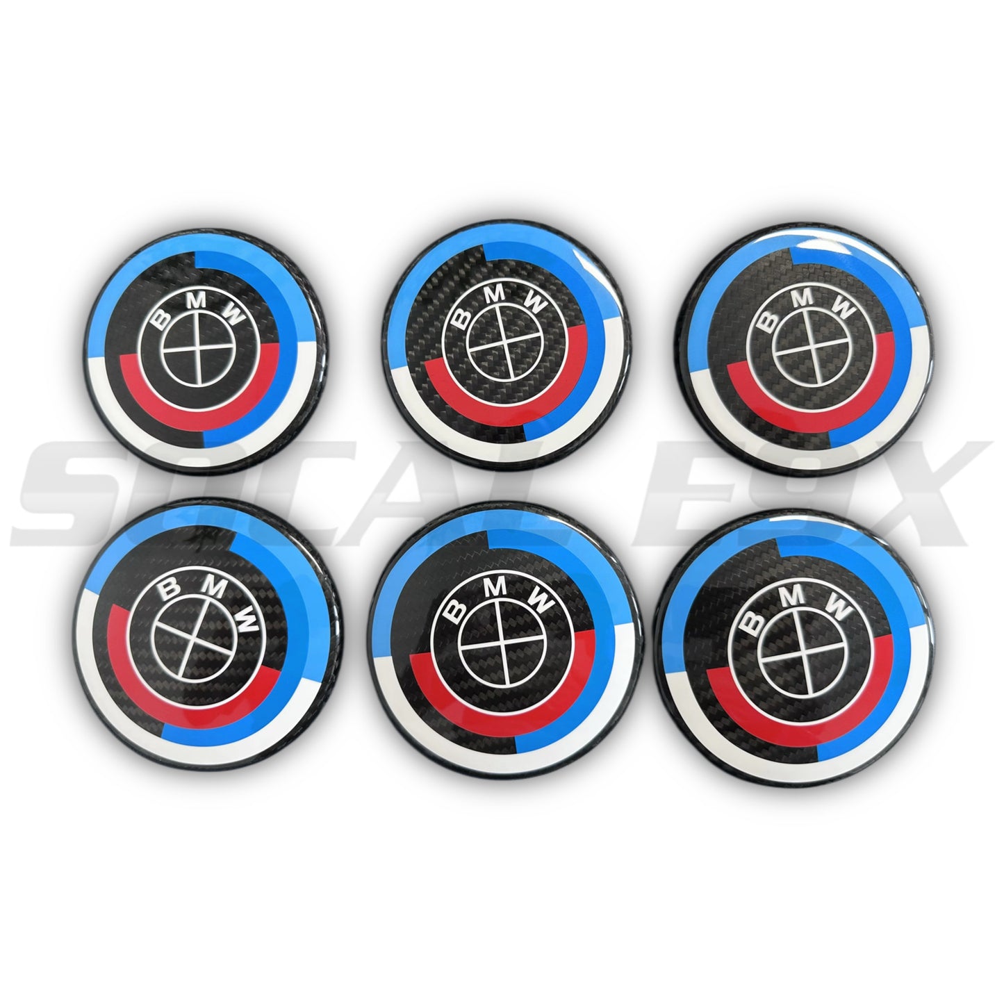 BMW 50TH ANNIVERSARY CARBON EMBLEM SET (HOOD+TRUNK)