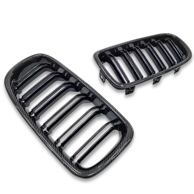 2012-2018 BMW 3 SERIES (F30 / F31) M3 STYLE CARBON FIBER GRILLES