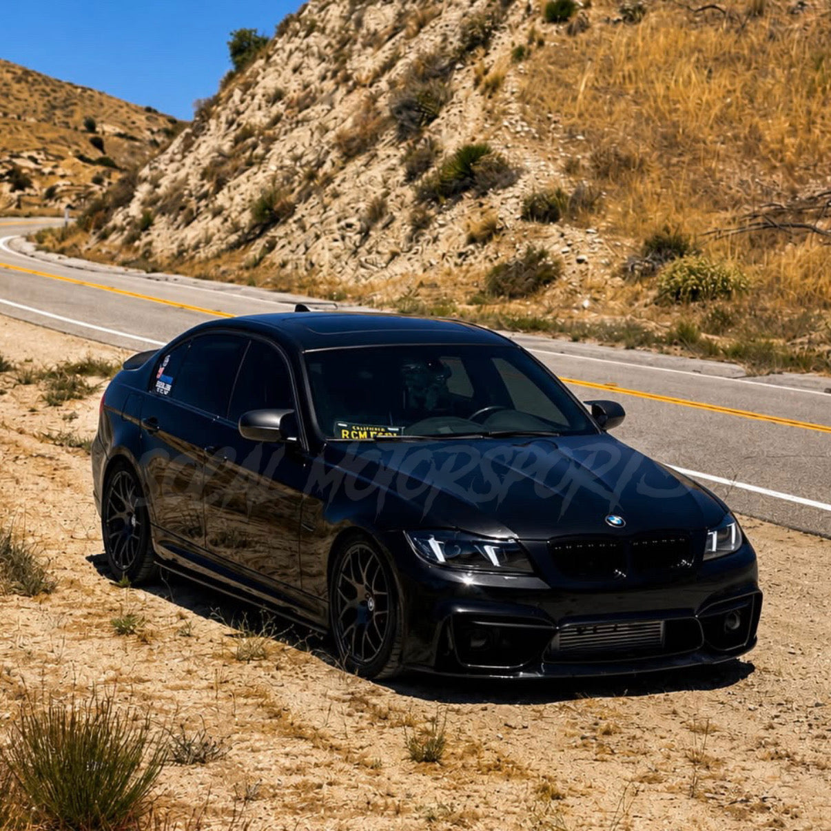BMW E90 3 SERIES SEDAN SNAKE EYES STYLE LED HEADLIGHTS (2005-2012)