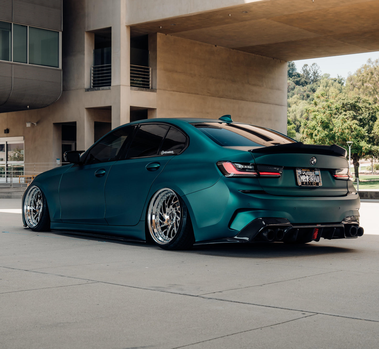 BMW G20 / G80 CARBON FIBER PSM STYLE TRUNK SPOILER