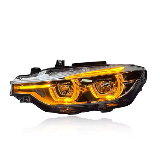 LCI STYLE LED COLOR SWITCHING YELLOW/ WHITE HEADLIGHTS F30 / F31