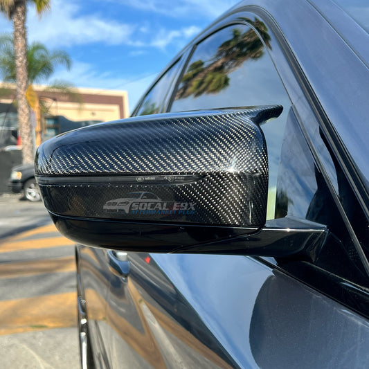 BMW G20 / G22 / G30 M STYLE CARBON FIBER MIRROR CAPS