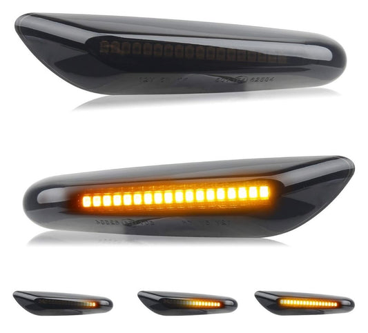 E Chasis Sequential LED Turn Signals- Smoked