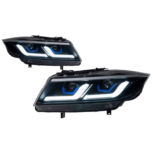 BMW E90 / E91  “F90 STYLE” LED HEADLIGHTS