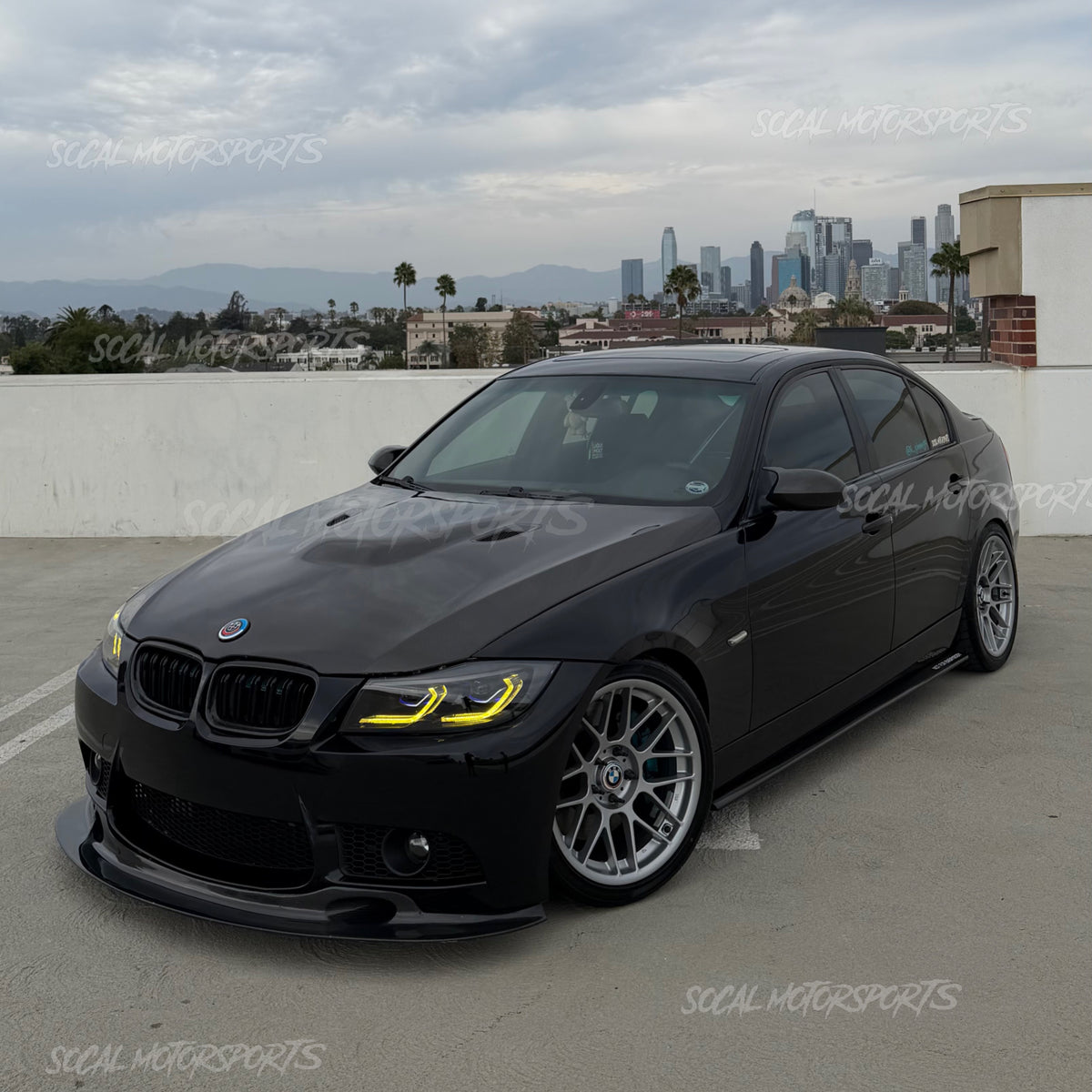 BMW E90 3 SERIES G20 STYLE COLOR SWITCHING LASER HEADLIGHTS (WHITE / YELLOW) 06-2011 SEDAN