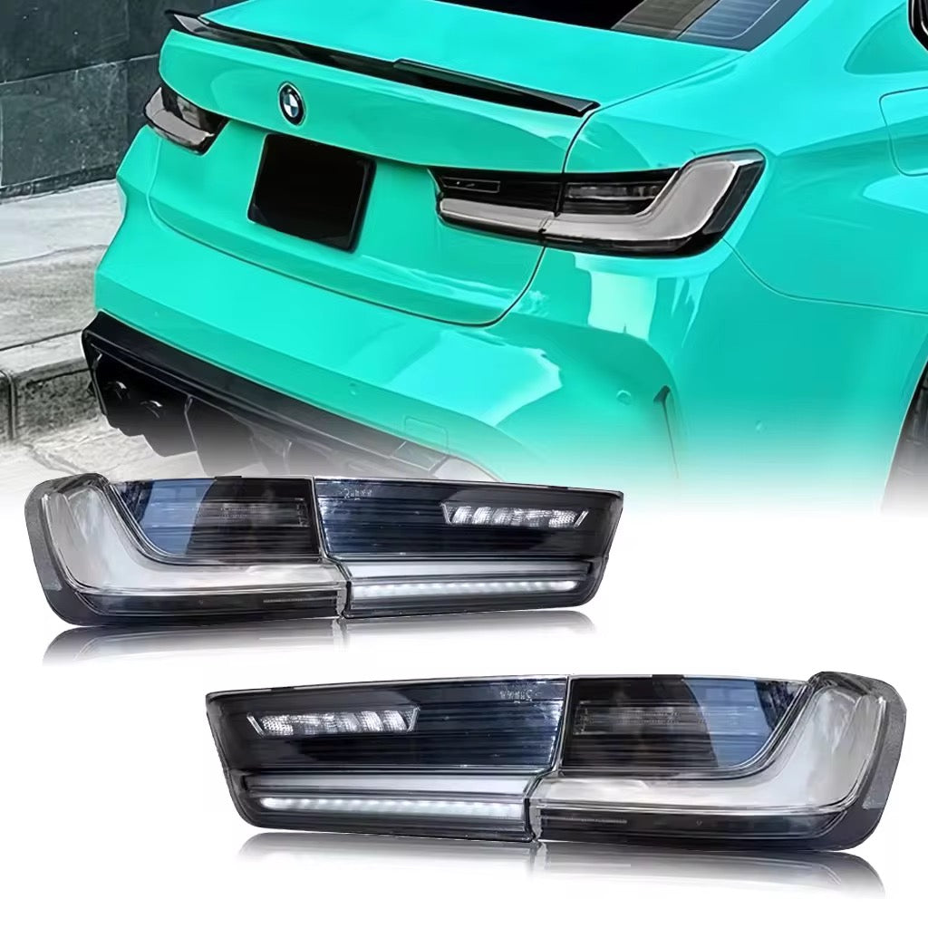 BMW G20 3 SERIES / G80 M3 OEM STYLE LED TAIL LIGHTS - CLEAR