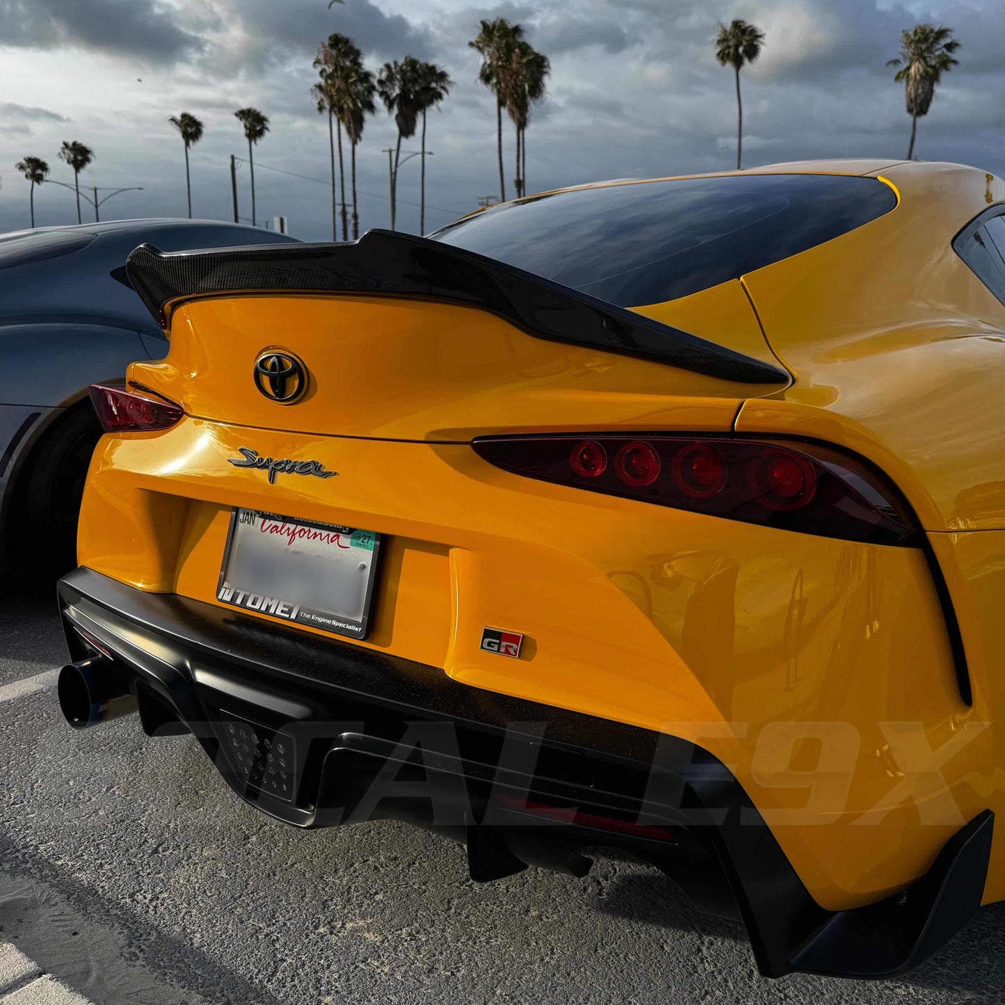 Toyota Supra A90 / A91 V Style Carbon Trunk Spoiler