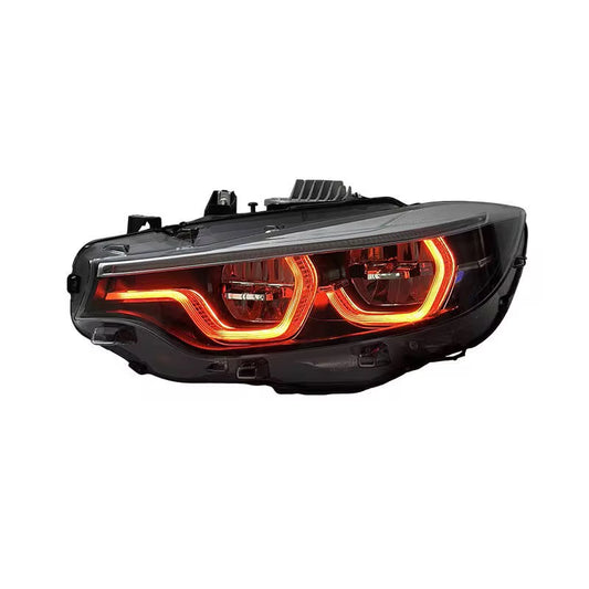 BMW F80 M3 / F82 F83 M4 / F32 / F33 / F36 4 Series Tri Color Switching Ikons LED Headlights