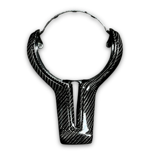 V1 CARBON FIBER STEERING WHEEL TRIM - F8X | M2 / M3 / M4
