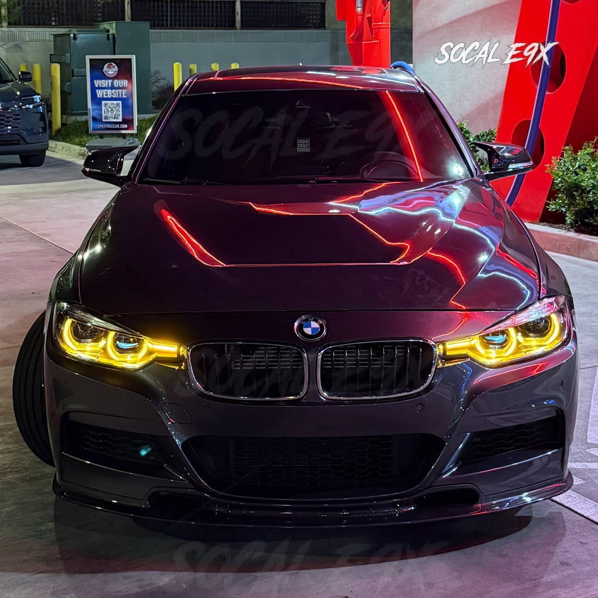BMW 3 Series F30 / F31 LCI Style Color Switching Headlights