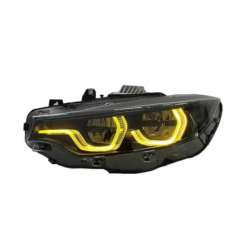 BMW IKON V3 Smoked Headlights- 4 Series F32 F33 F82 F83 M4 F80 M3