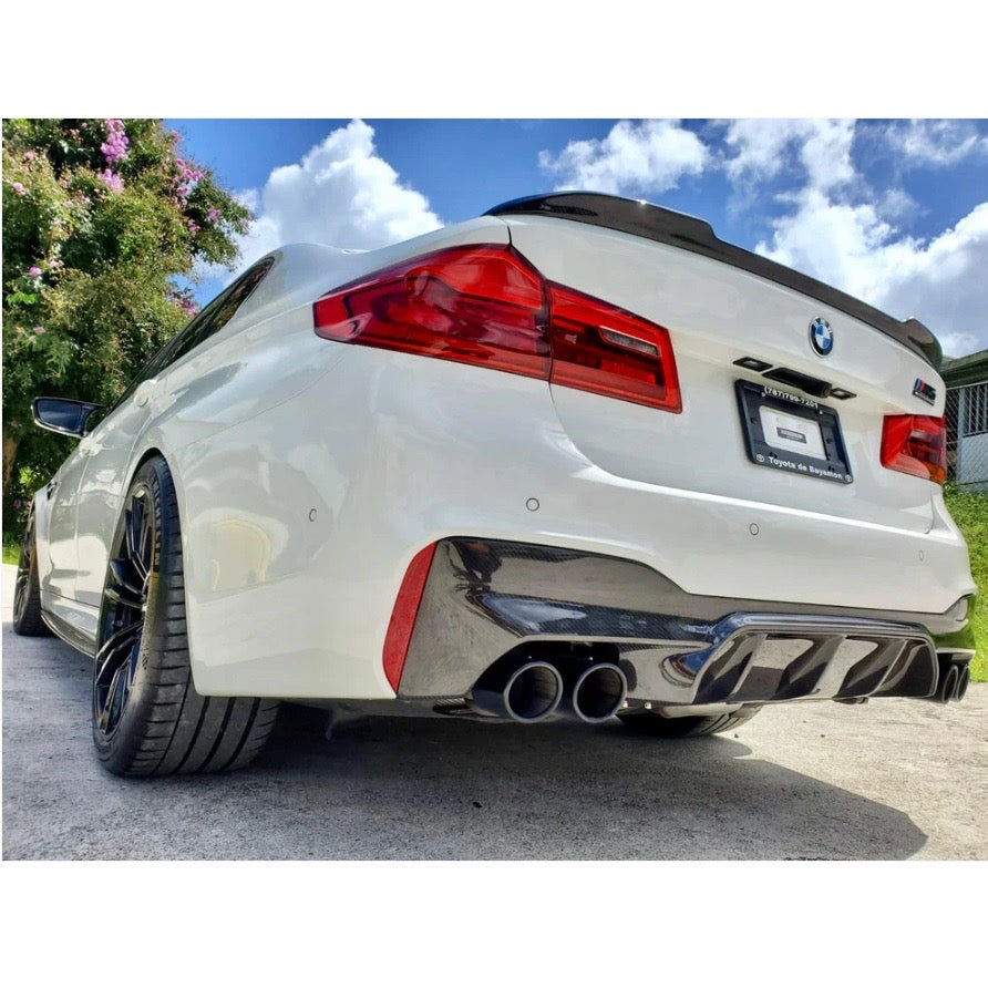 BMW G30 / F90 CS Style Carbon Fiber Trunk Spoiler