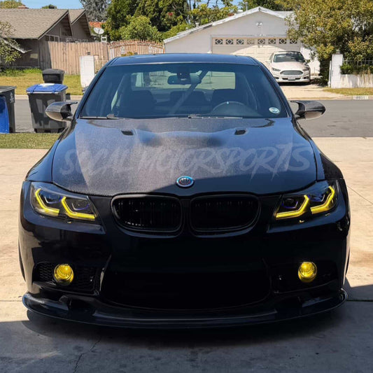 BMW 3 SERIES G20 STYLE COLOR SWITCHING LED HEADLIGHTS (WHITE / YELLOW) 06-2011 SEDAN