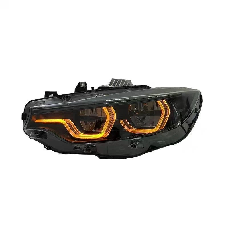 BMW IKON V3 Smoked Headlights- 4 Series F32 F33 F82 F83 M4 F80 M3
