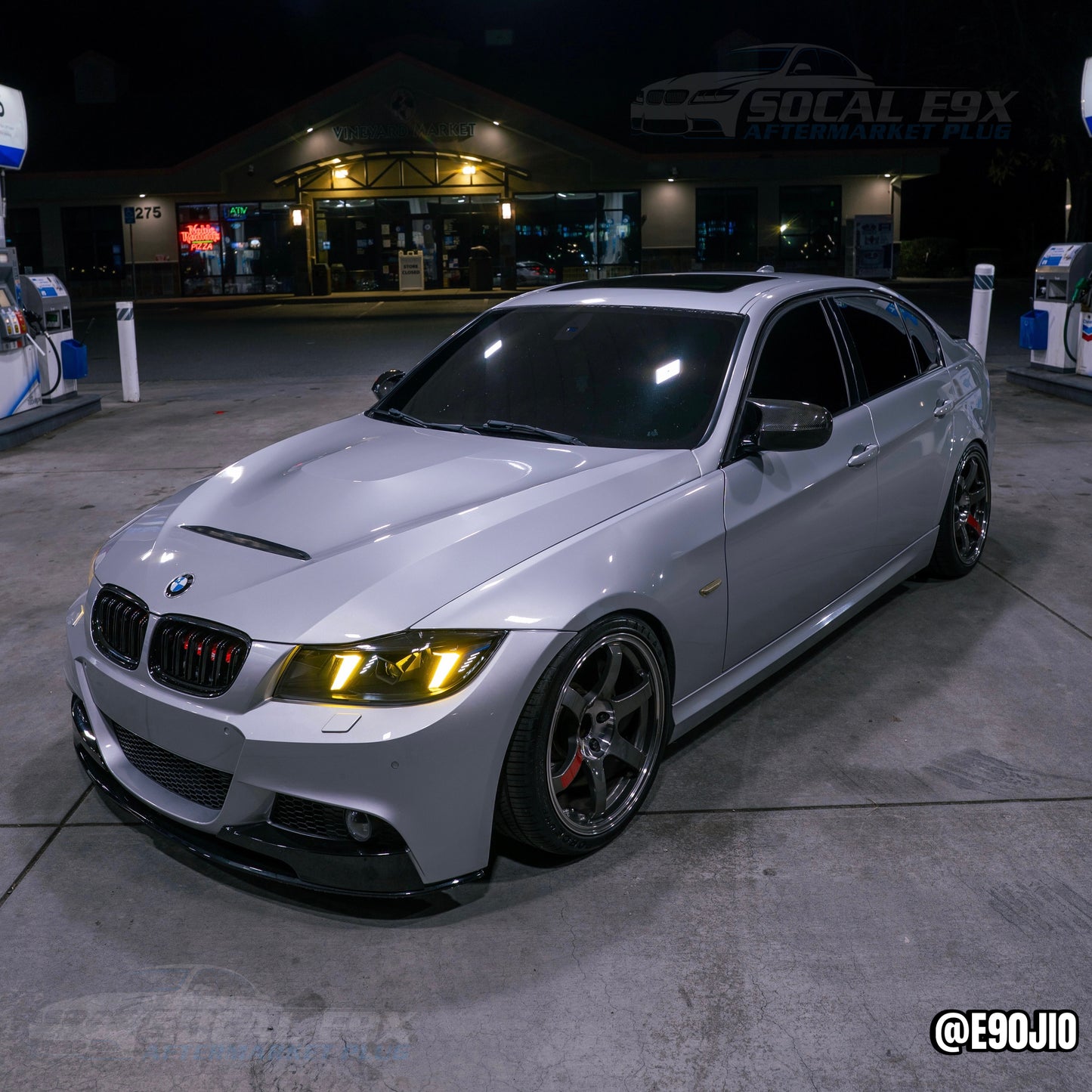 BMW E90 LCI GTS STYLE HOOD - METAL