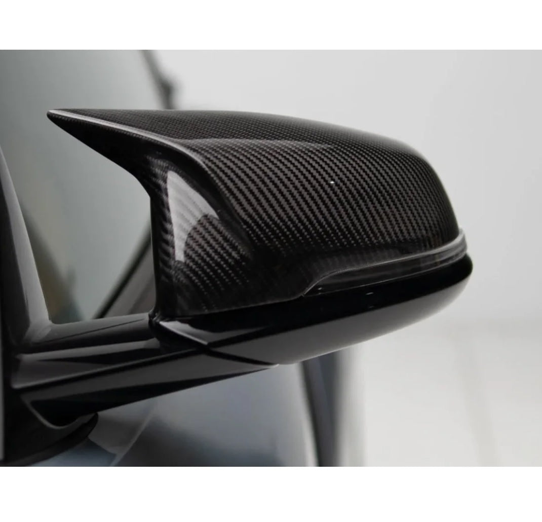 Toyota GR Supra A90 A91 M Style Real Carbon Fiber Mirror Caps