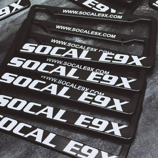 SOCAL E9X LICENSE PLATE FRAME