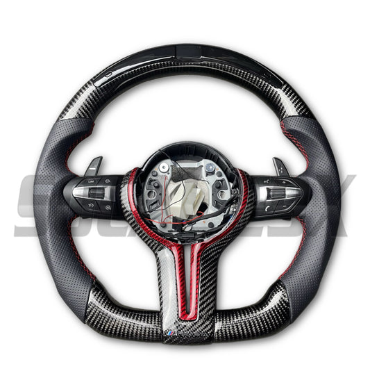 F SERIES CARBON FIBER STEERING WHEEL WITH LED SCREEN
