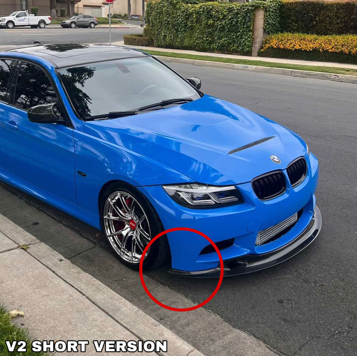 BMW E90 /E92/ E93 M3 GT4 LIP CARBON FIBER