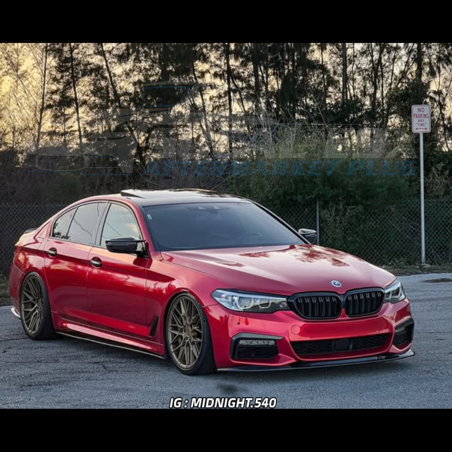 BMW G30 5 Series M Sport Front Bumper Kit- PRE LCI