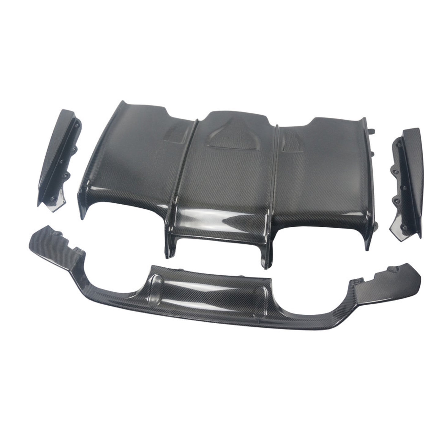 BMW F80 M3 / F82 M4 PSM STYLE CARBON DIFFUSER - FULL SET