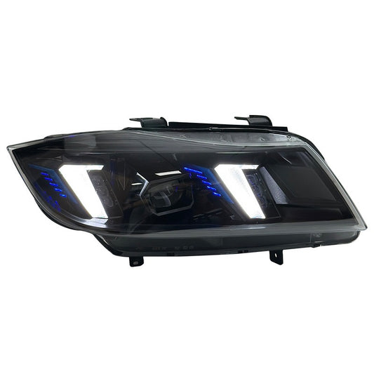 BMW E90 3 SERIES SEDAN SNAKE EYES STYLE LED HEADLIGHTS (2005-2012)