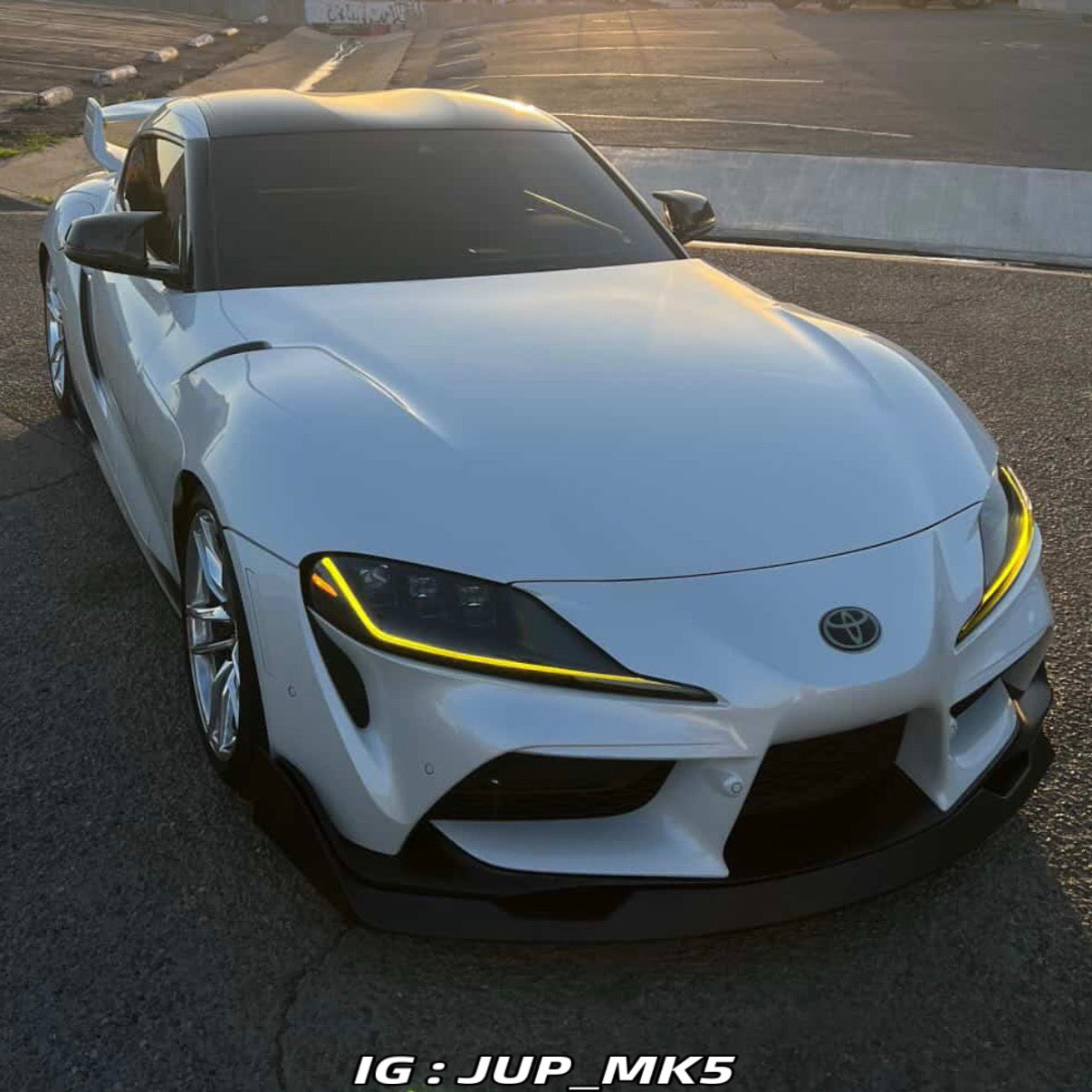 CSL Style Yellow DRL Module Set - A90 Supra