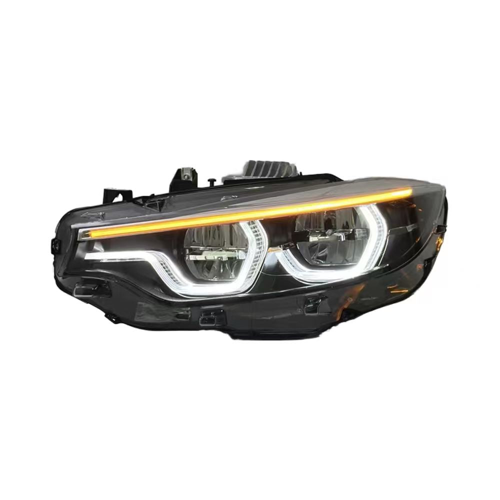 BMW F80 M3 / F82 M4 / F32 4 SERIES IKON STYLE COLOR SWITCHING LED HEADLIGHTS