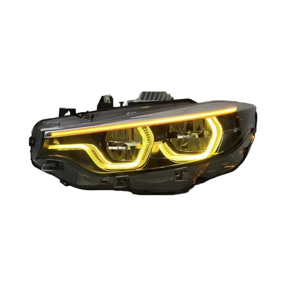 BMW F80 M3 / F82 M4 / F32 4 SERIES IKON STYLE COLOR SWITCHING LED HEADLIGHTS