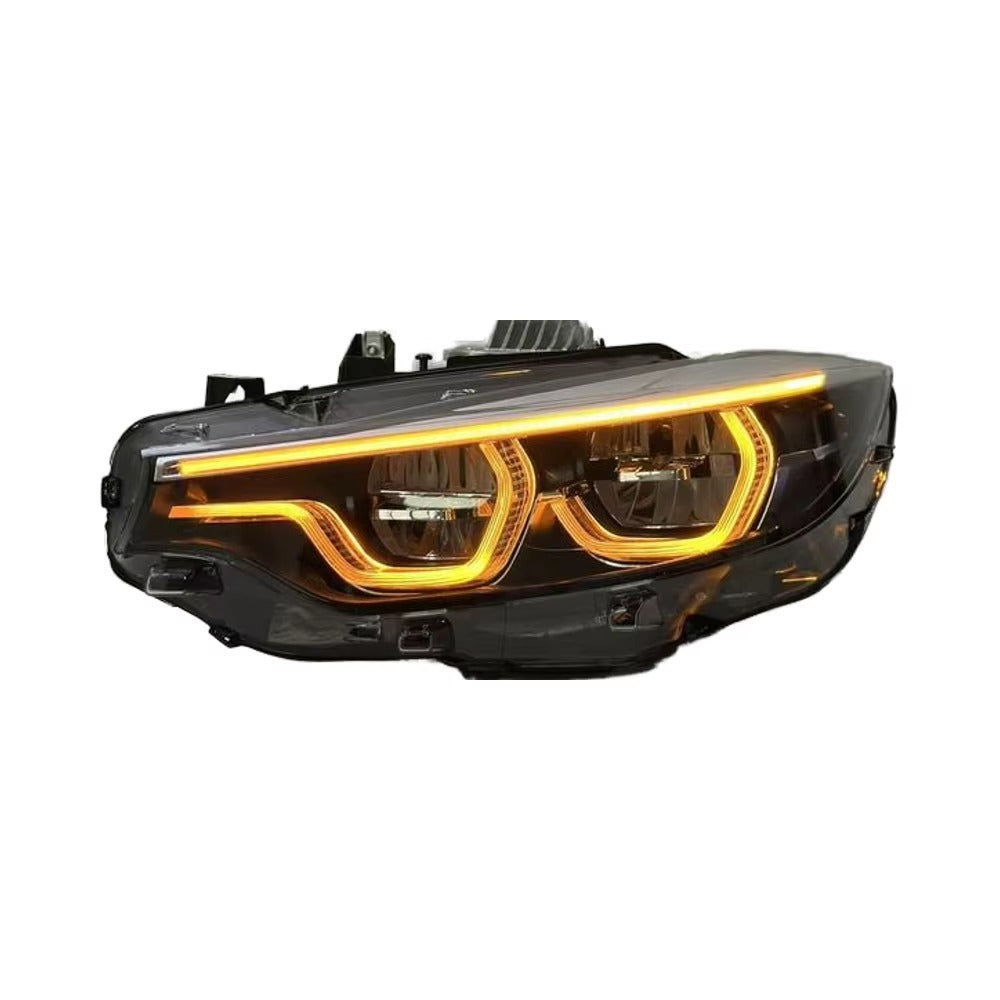 BMW F80 M3 / F82 M4 / F32 4 SERIES IKON STYLE COLOR SWITCHING LED HEADLIGHTS