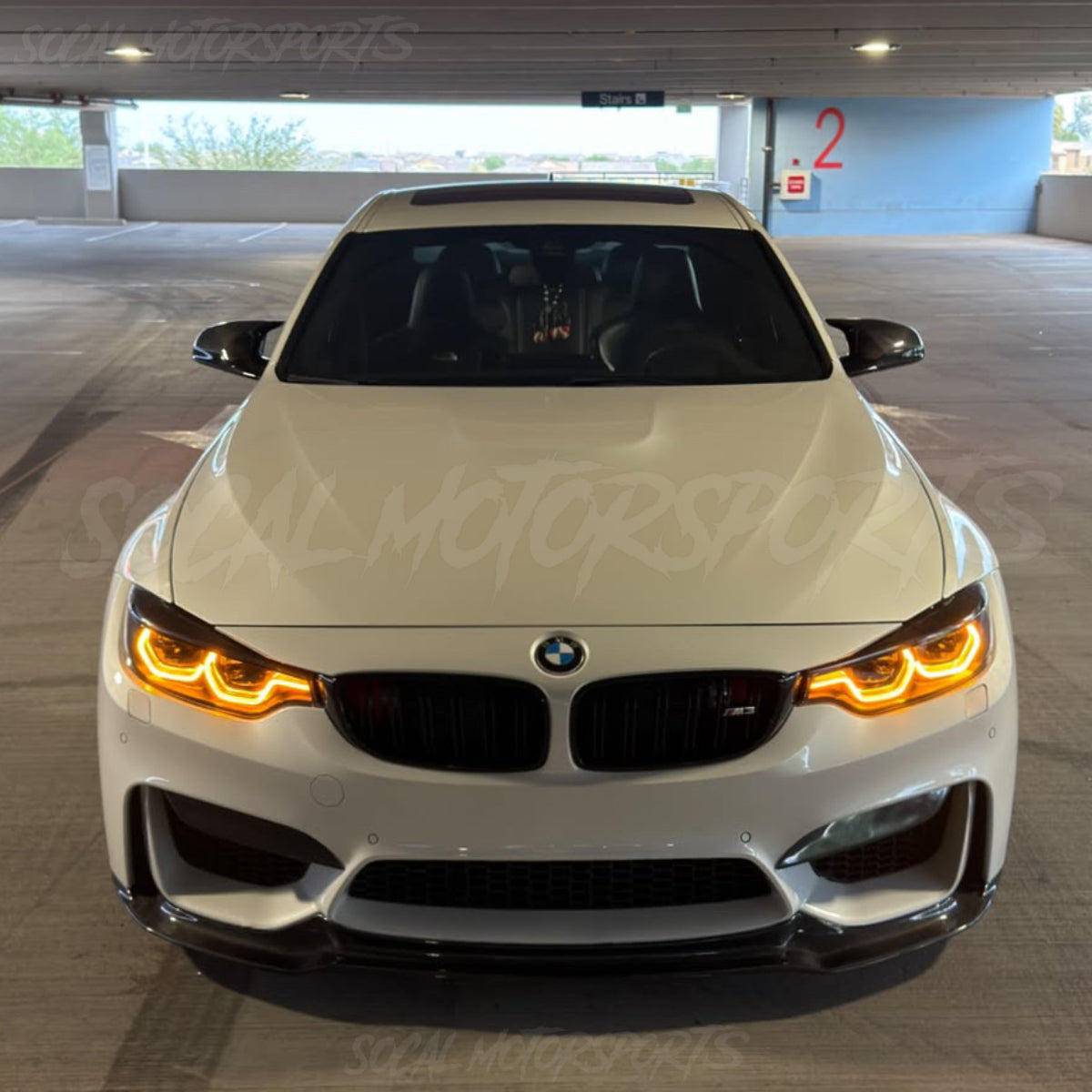 BMW IKON V3 Smoked Headlights- 4 Series F32 F33 F82 F83 M4 F80 M3