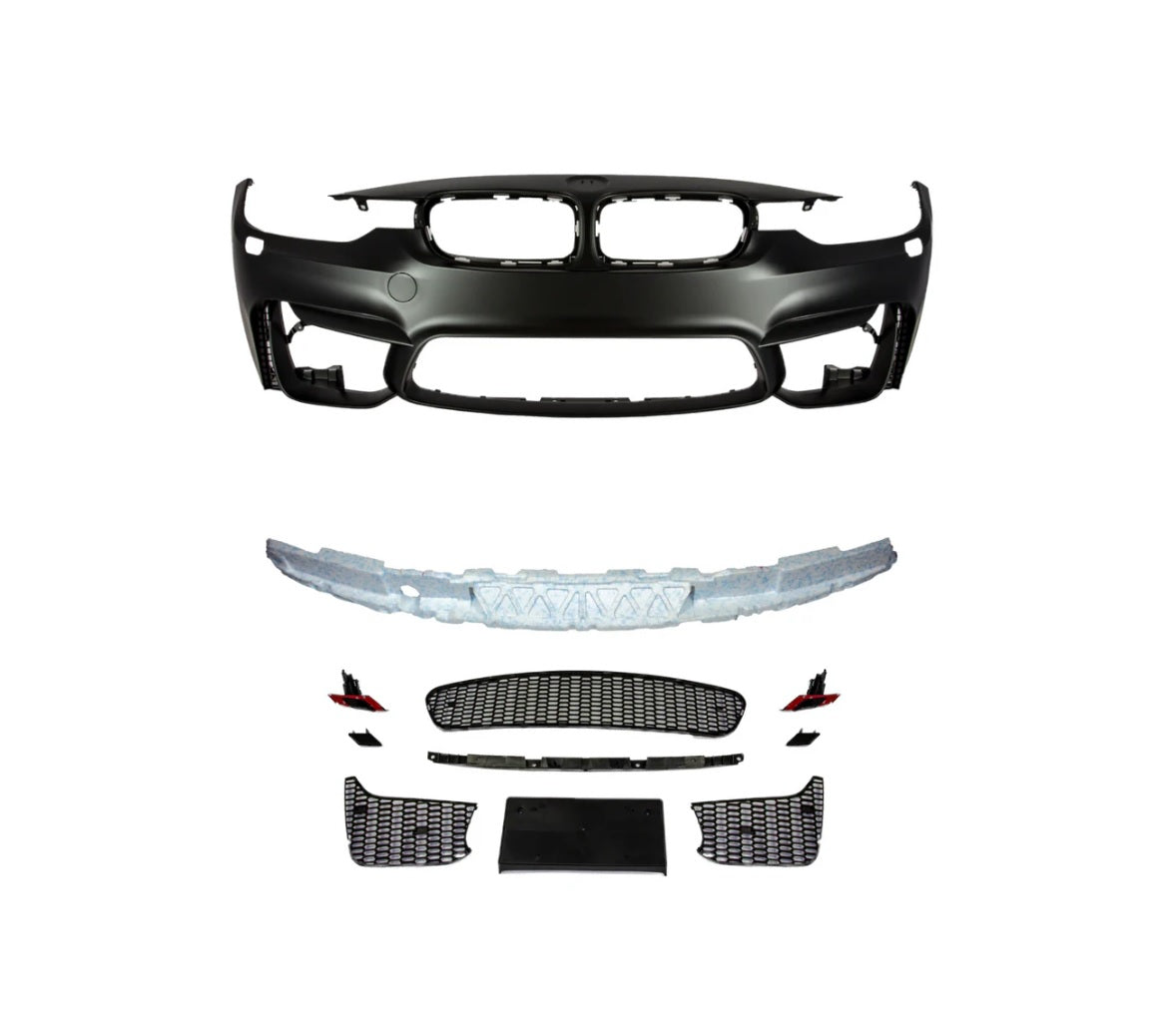  F30 パーツ 2012-2018 BMW F30 Performance Style Front Bumper